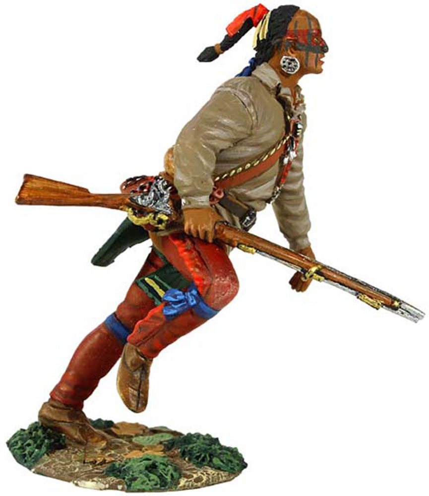 Eastern Woodland Indian Running with Musket No.2