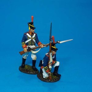 U.S. MARINE CORPS, 1814, 2 MARINES At The Ready,