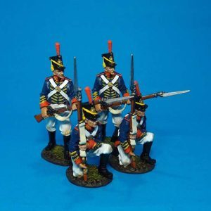U.S. MARINE CORPS, 1814, 4 MARINES At The Ready, Box Set,