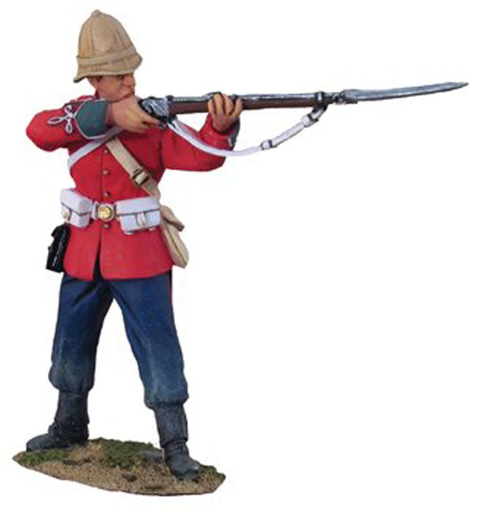 British 24th Foot Standing Firing #1 - Matt Finish
