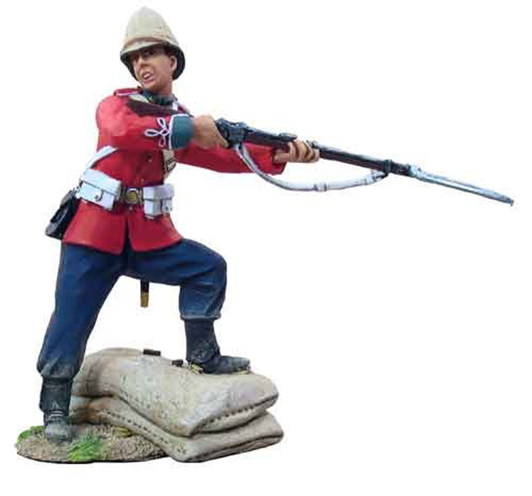 British 24th Foot at Barricade #1 - Matt Finish