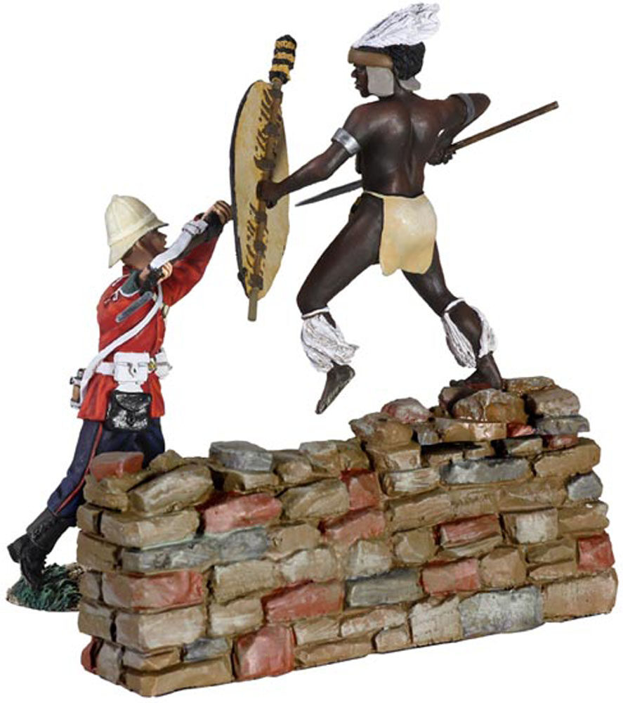 ''Thrust'' - Fight for the Kraal - British 24th Foot and Zulu Hand-to-Hand Set No.8