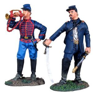 Union Artillery Command Set No.1, Officer and Bugler