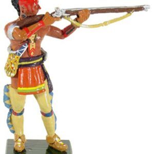Native American Warrior, Huron, Standing Firing No.2