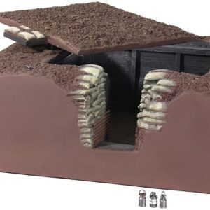 WWI British Trench Section No.3, Regimental Aid Post