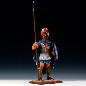Guerriero Ateniese con lancia