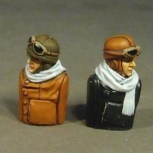 German Pilots Set #3, Knights of the Skies--two pilot figures