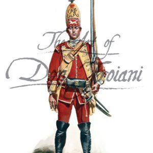 40th Regiment of Foot British Grenadier, 1759ÿ- French & Indian War