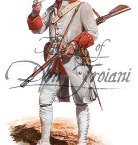 French Fusilier Regiment Berry c.1758 - French & Indian War