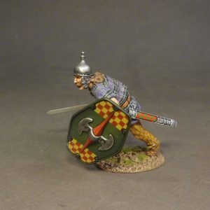 ANCIENT GAULS, WARRIOR CHARGING