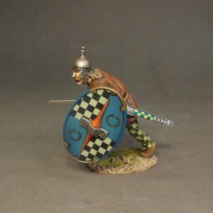 ANCIENT GAULS, WARRIOR CHARGING