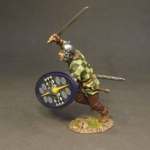 ANCIENT GAULS, WARRIOR CHARGING