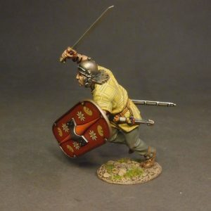 ANCIENT GAULS, WARRIOR CHARGING