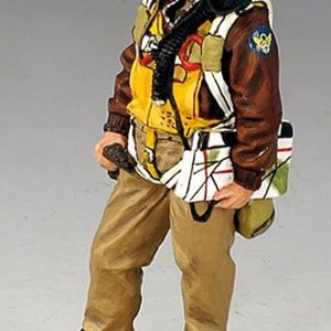 Pilota americano con mappa