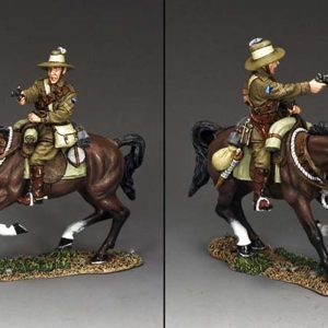 Sergeant firing Revolver