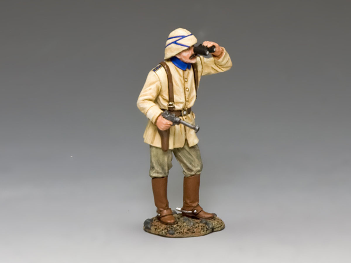 Turkish Officer w/ Pistol & Binos