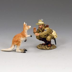 Skippy the Mascot and His Handler