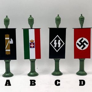 LAMPIONE CON BANDIERA (TRICOLORE)