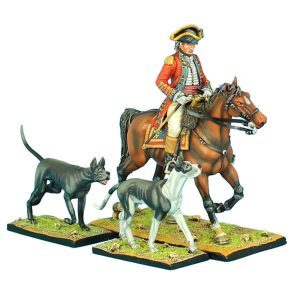 British General Cornwallis & His Dogs