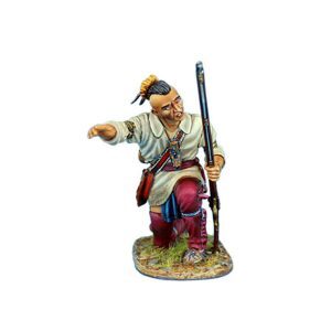 Woodland Indian Pointing at Target