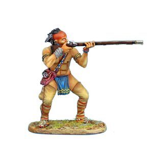 Woodland Indian Standing Firing Musket