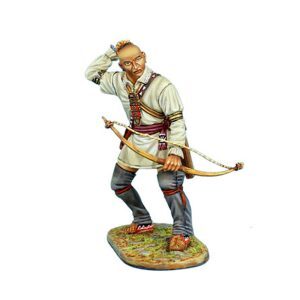 Woodland Indian Standing Loading Bow