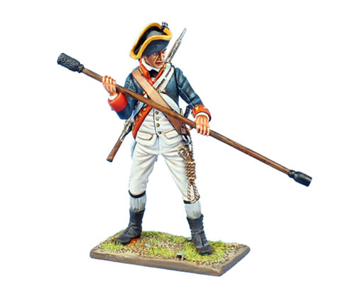 British Artillery Gunner with Rammer/Sponge
