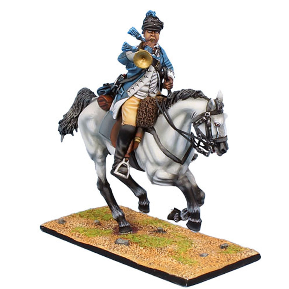 US Continental 3rd Light Dragoons Trumpeter