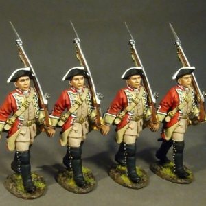 Line Infantry Marching, British 48th Regiment of Foot no box