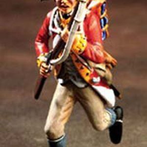 Fuciliere del 10ø Rgt del Lincolnshire che corre