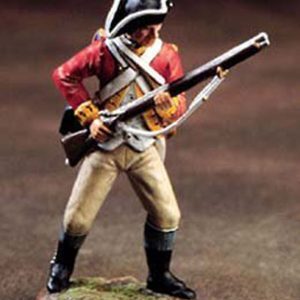 Fuciliere del 10ø Rgt del Lincolnshire in piedi pronto
