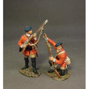 Two British Skirmishing SET3, 60th Royal Americans, Light Infantry Company