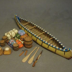 LARGE CANOE AND ACCESSORIES