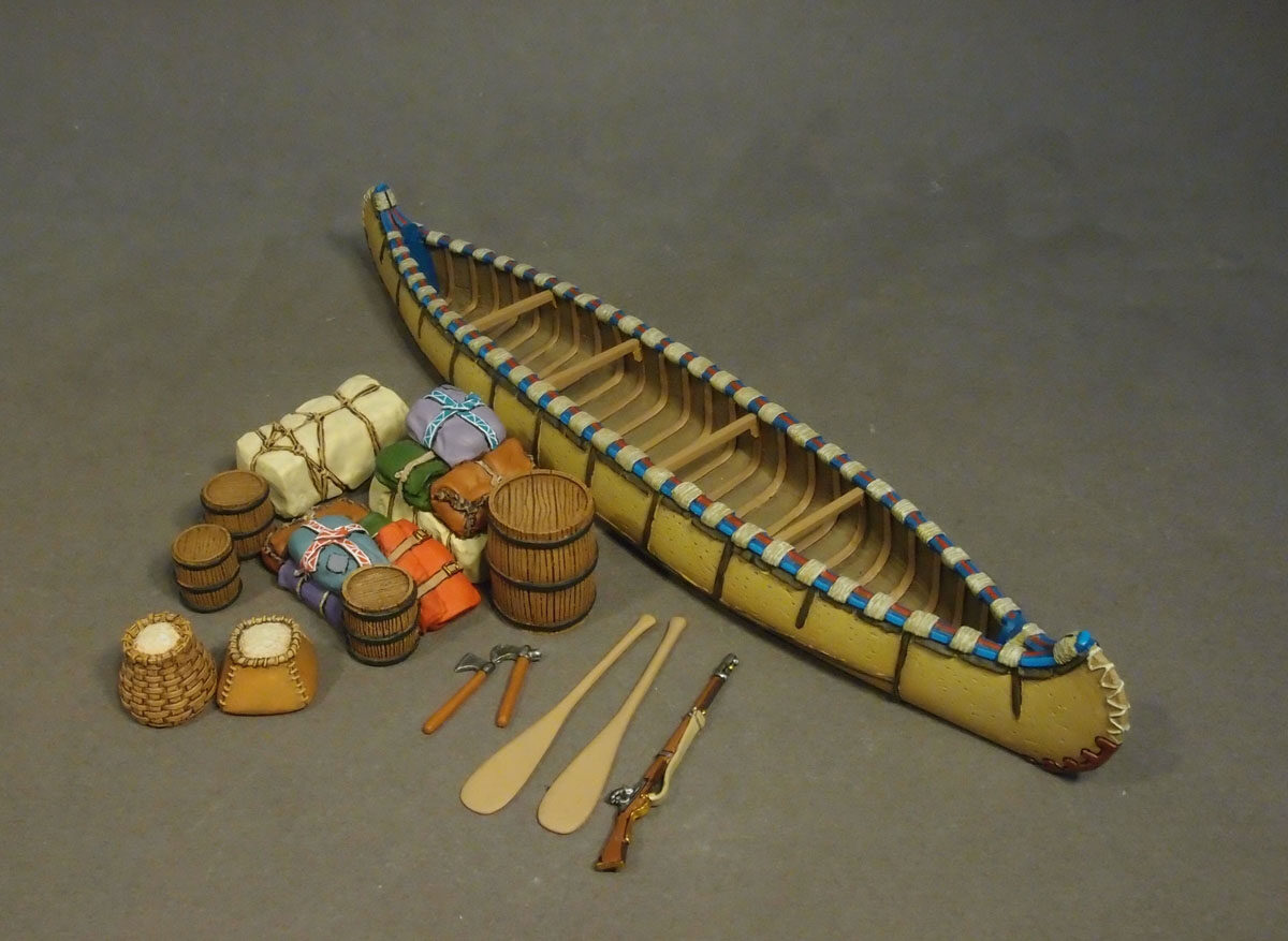 LARGE CANOE AND ACCESSORIES