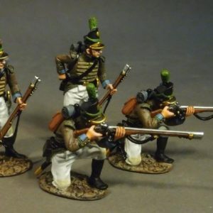 Four Loading and Firing #3 (White Trousers), Portuguese 1st Cazadores, 1809