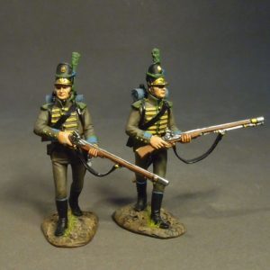 PORTUGUESE 1st CAZADORES, 1809 ADVANCING SET#1