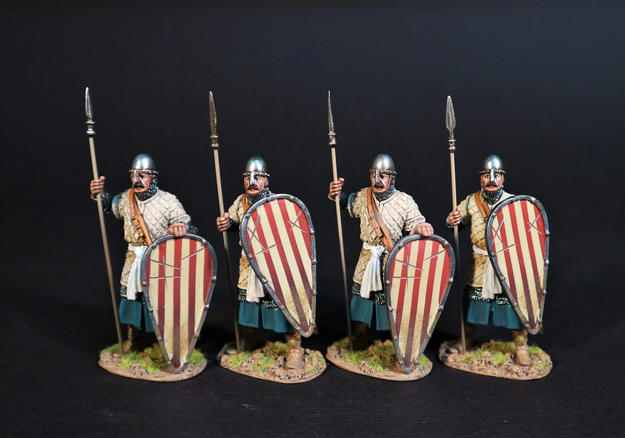 4 Spanish Spearmen