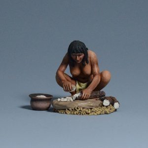 Grinding Cassava Root