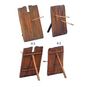 Crossbowmen Shields x 4