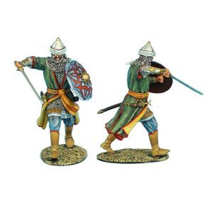 Mamluk Warrior Advancing with Sword