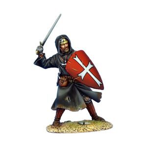 Hospitaller Knight Fighting with Sword