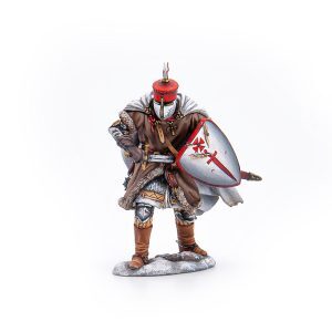 CRU127 Teutonic Knight with Sword - Livonian Order