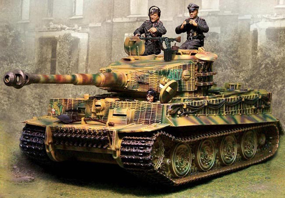 Carro armato Tigre del 506ø (mimetica normandia)