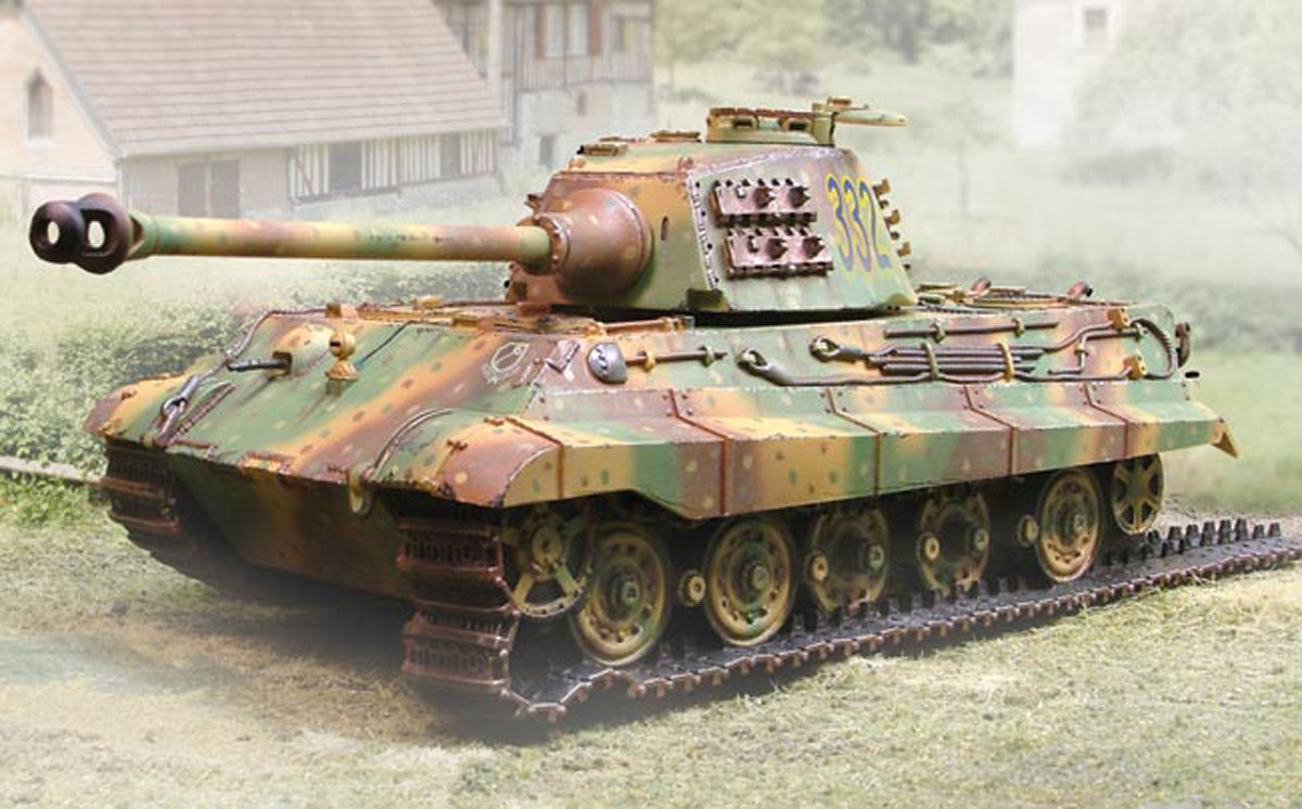 KING TIGER Henschel Turret senza zimmerit (Versione invernale)