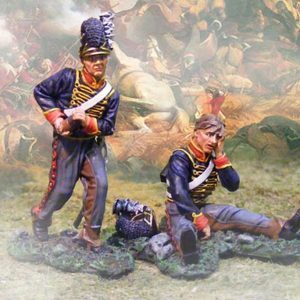2 Artiglieri uno ferti e uno che ricarica il cannone
