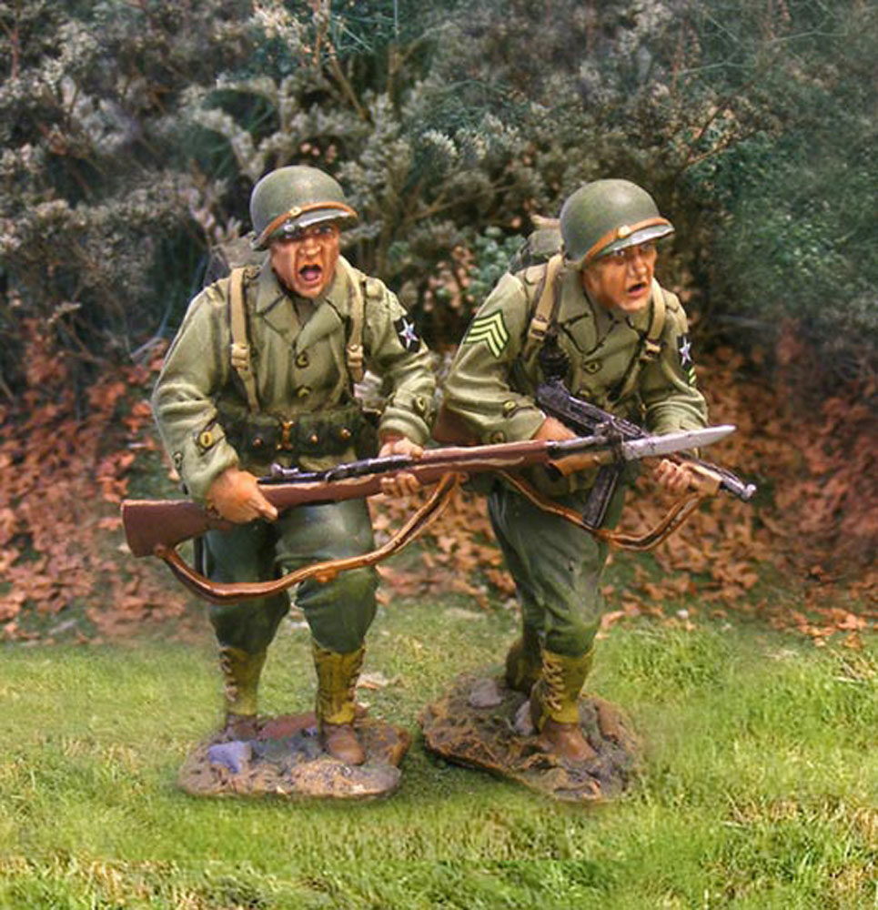 US 2nd ID Advancers 2 figs