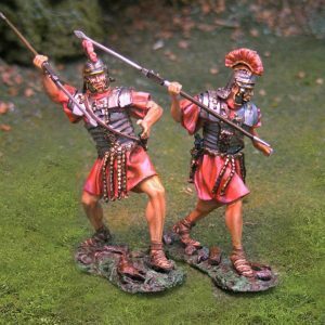 Roman Pillum Throwers with removable bases