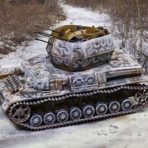 PzKfW IV Wirbelwind Winter