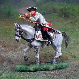 British 17th Dragoons Trumpeter