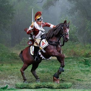 British 17th Dragoons Rearing Slashing